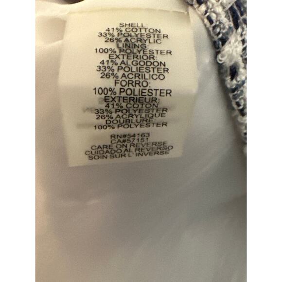 Karl Lagerfeld Paris Sleeveless Professional Tweed Like Dress Size 12 - Picture 6 of 6